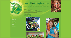 Desktop Screenshot of foodthatinspires.com